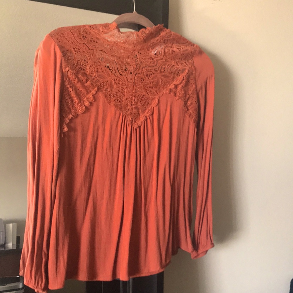 NEW Burnt orange blouse!